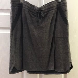 Brown soft skirt ( jersey knit )